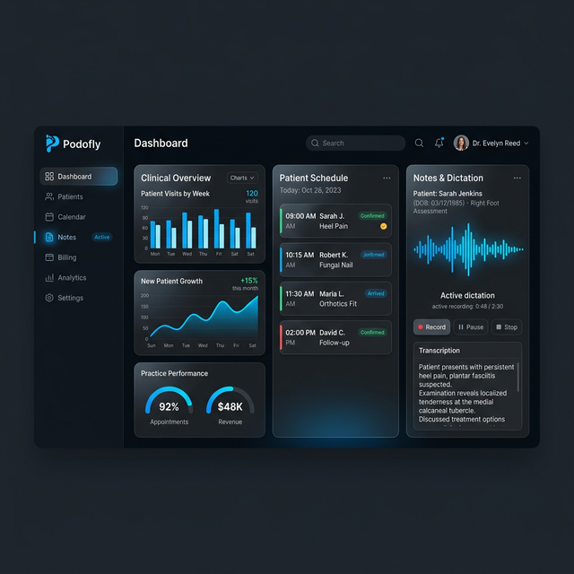 Podofly Interface Preview